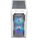 Cooler Master MasterBox TD300 Mini Tower ARGB Mesh Case White