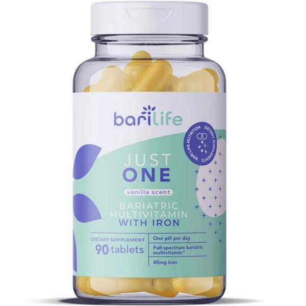 Just One - Once Daily Bariatric Multivitamin with Iron (90)