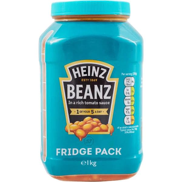 Heinz Baked Beans in Tomato Sauce Fridge Pack 1kg