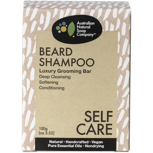 The Australian Natural Soap Co Beard Shampoo Bar 100g