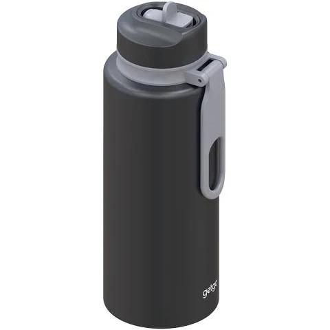 GetGo Double Wall Insulated Sip Bottle 1L Black