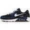 Nike Air Max 90 - Midnight Navy/Black/Gum Medium Brown/White - 7