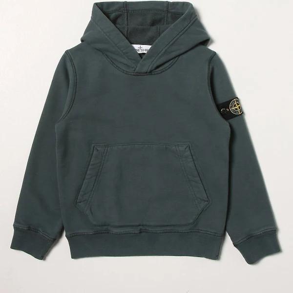 Stone Island Cotton Sweatshirt with Logo