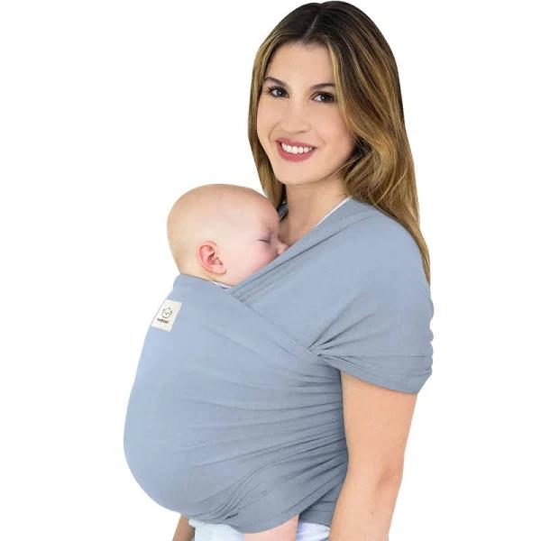 Keababies Baby Wrap Carrier - All in 1 Original Breathable Baby Sling, Lightweight,Hands Free Baby Carrier Sling, Baby Carrier Wrap, Baby Carriers