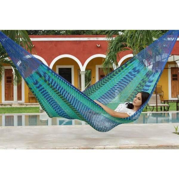 Hammock Jumbo Size Outdoor Cotton in Caribe