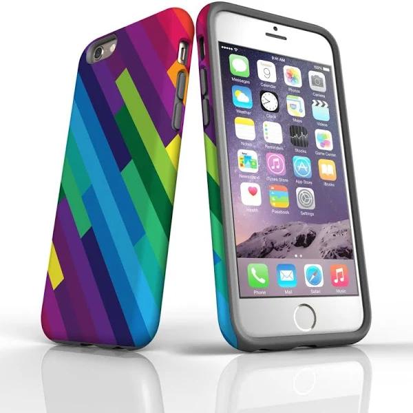 For iPhone 6s/6 Protective Case, Rainbow