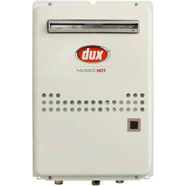 Dux 26L/min 50° LPG Non-Condensing Continuous Flow Water Heater