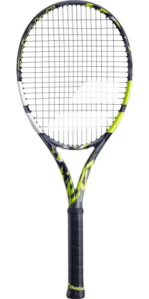 Tennis racket Babolat Pure Aero+ 2023, G4 | grey-yellow