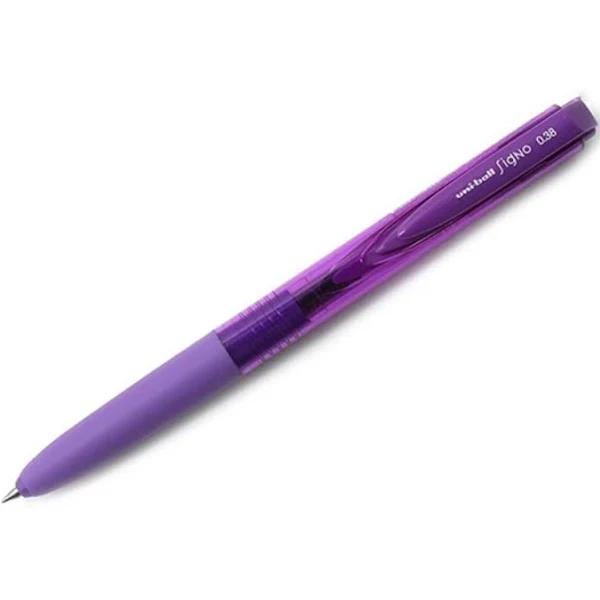 Uni-Ball Signo RT1 UMN-155 Gel Pen - 0.38 mm, Violet