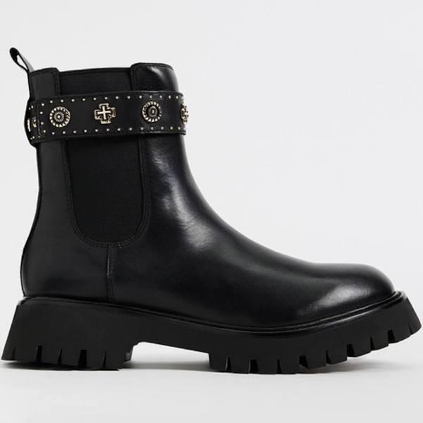 Sol Sana Meadow Boot Black/Gold - 41 / Black/Gold