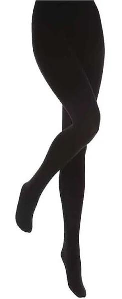 Heat Holders Ladies Fleece Lined Winter Thermal Tights Black Large