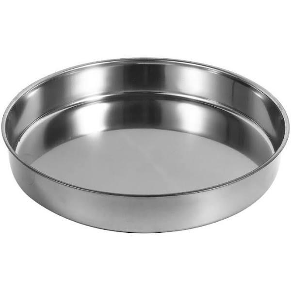 Stainless Steel Round Baking Tray 28 cm Depth 5 cm