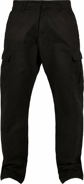 Urban Classics - Straight-Leg Cargo Pants Hose Black W30