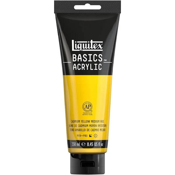 Liquitex Basics Acrylic Paint 8.45oz - Cadmium Yellow Medium Hue