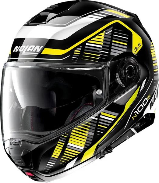 Nolan N100-5 Plus Starboard N-COM Modular Helmet Black S N1P0004940465