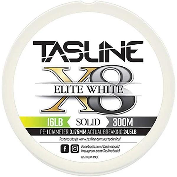 Tasline Elite Braid White 300m 16lb