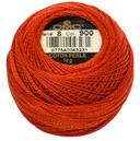 DMC Pearl Cotton Ball Size 8 87yd Dark Burnt Orange