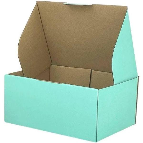 Mailing Box - 220 x 160 x 100mm - Mint Blue - 100pcs