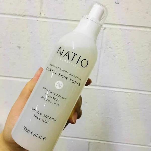 Natio Rosewater & Chamomile Gentle Skin Toner Face Mist 200ml