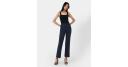 Forcast Women's Kiley Straight Pants - Navy AU Size 12 - AfterPay & zipPay Available