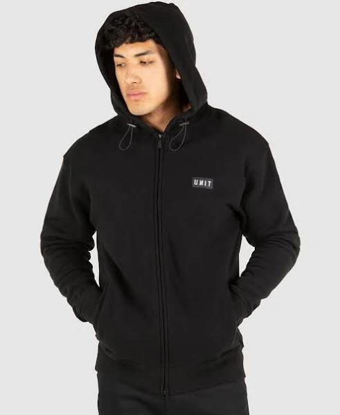 Unit Stack Black Mens Hoodie - 3XL