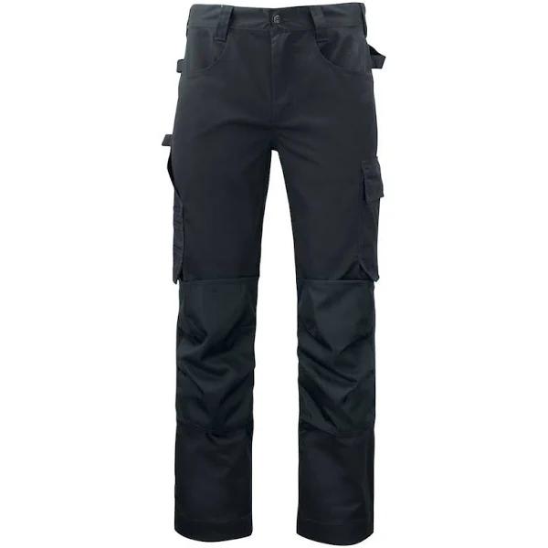 Projob Mens Cargo Trousers Black 32R