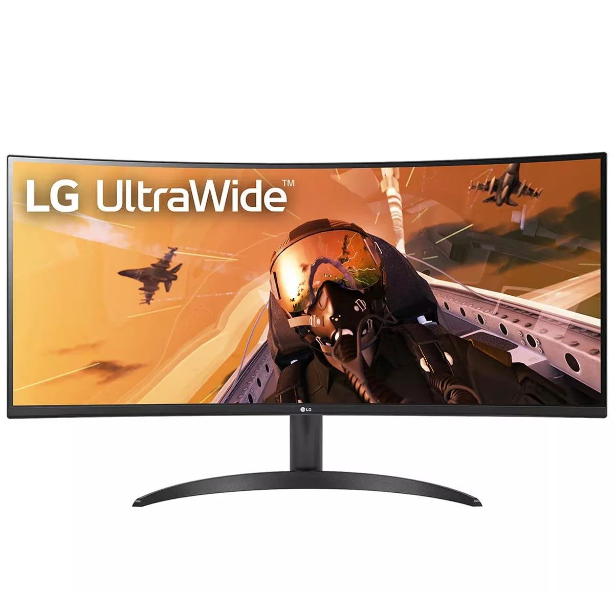 LG 34" 21:9 Curved UltraWide QHD (3440 x 1440) Monitor, sRGB Color Gamut