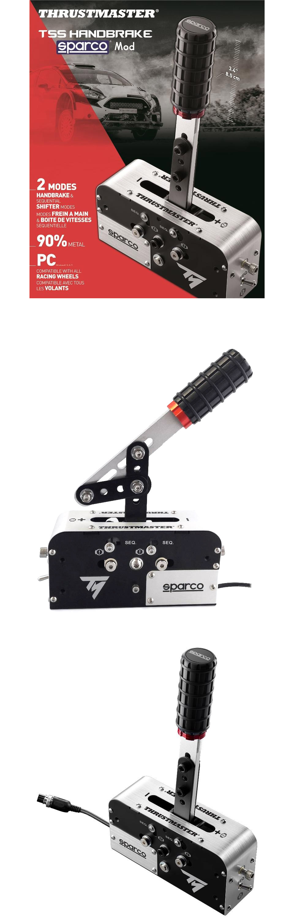 Thrustmaster TSS Handbrake Silver