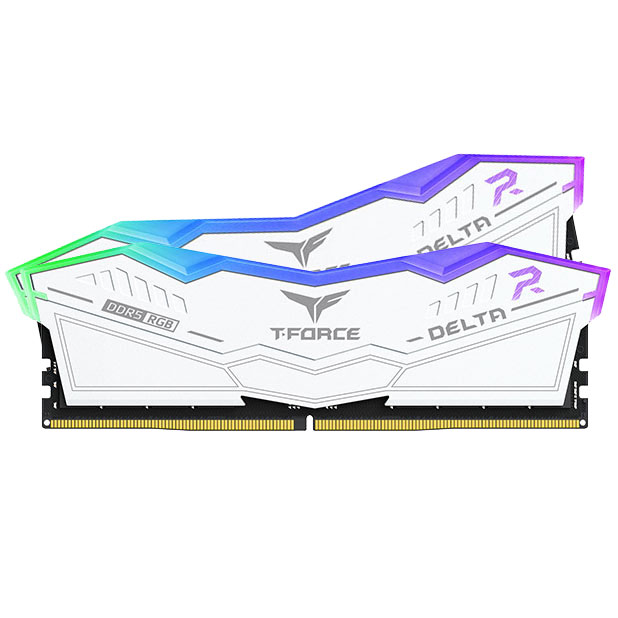 Team Group Team T-Force Delta RGB 32GB (2x16GB) 6400MHz CL32 DDR5 White