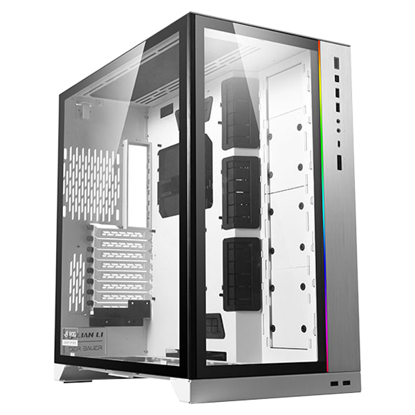 Lian-Li PC-O11 Dynamic XL RGB Tempered Glass E-ATX ROG Full Tower Case - Silver