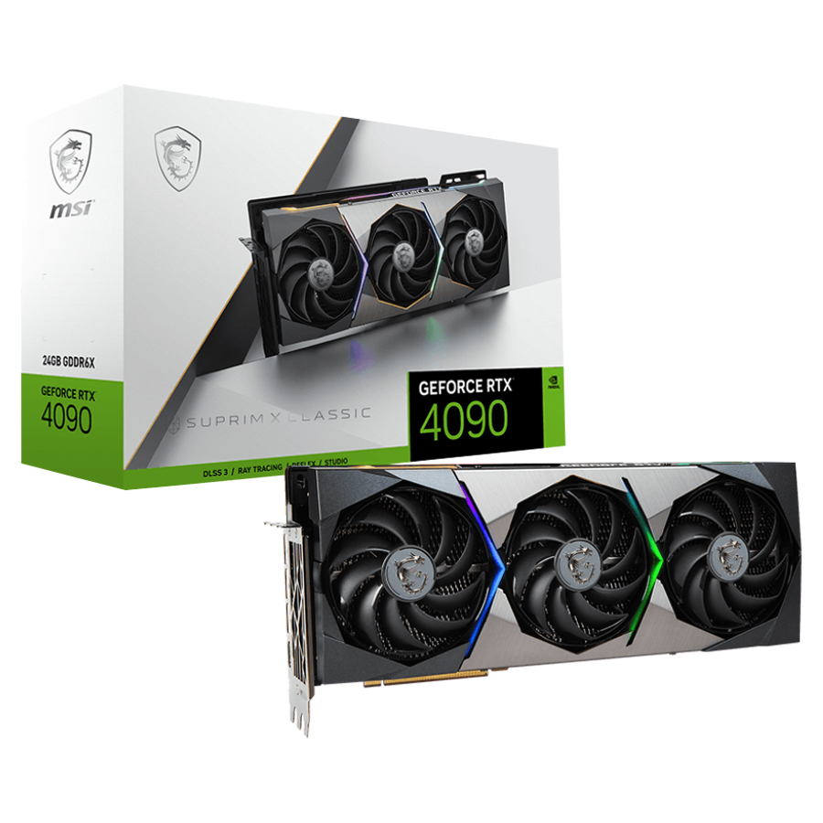 MSI GeForce RTX 4090 SUPRIM x Classic 24GB GDDR6X