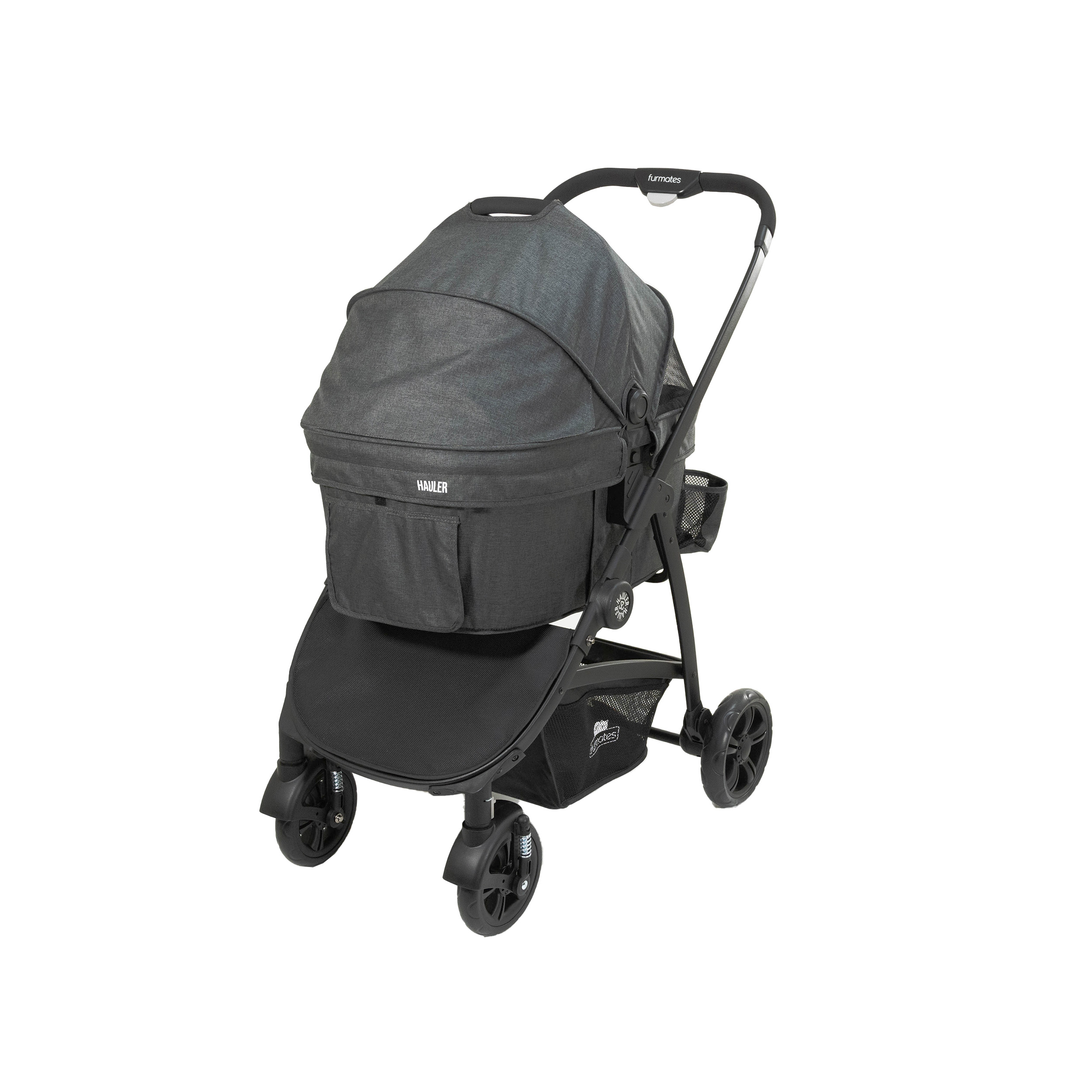 Furmates - Hauler Pet Stroller Pram For Cats/dogs (up To 25kg) - Foldable