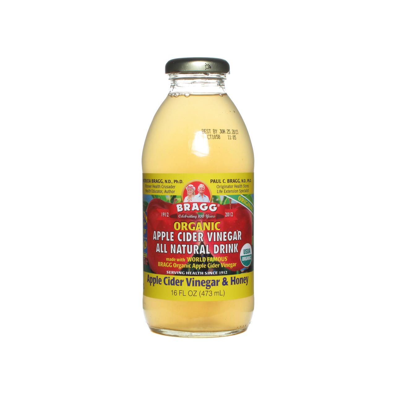 Bragg, Organic Apple Cider Vinegar Drink, Honey - 16 fl oz