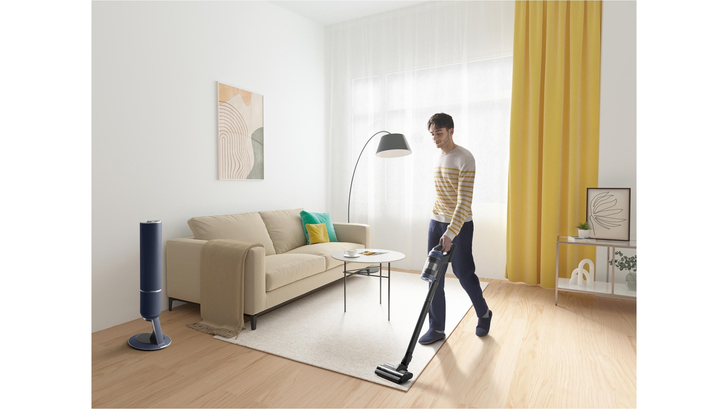 Samsung Bespoke Jet Elite Extra Stick Vacuum – Midnight Blue