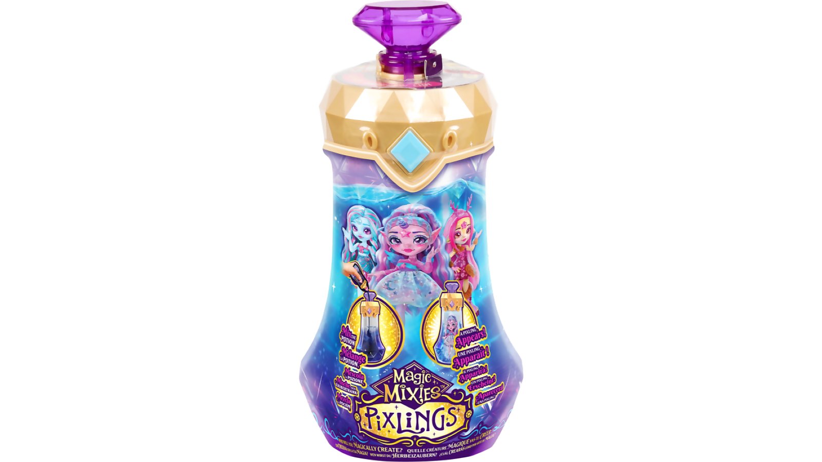 Magic Mixies Pixlings Doll - Marena The Mermaid Pixling