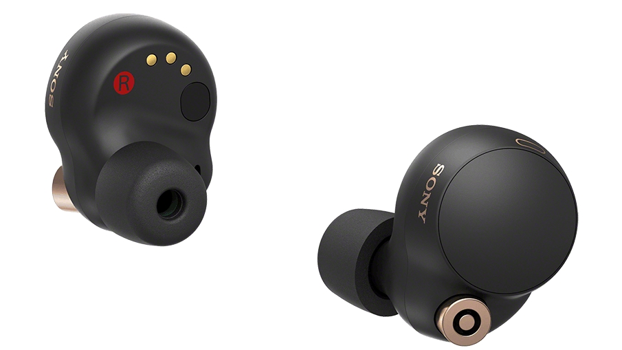Sony WF-1000XM4 Truly Wireless Noise Cancelling In-ear Headphones (Black)