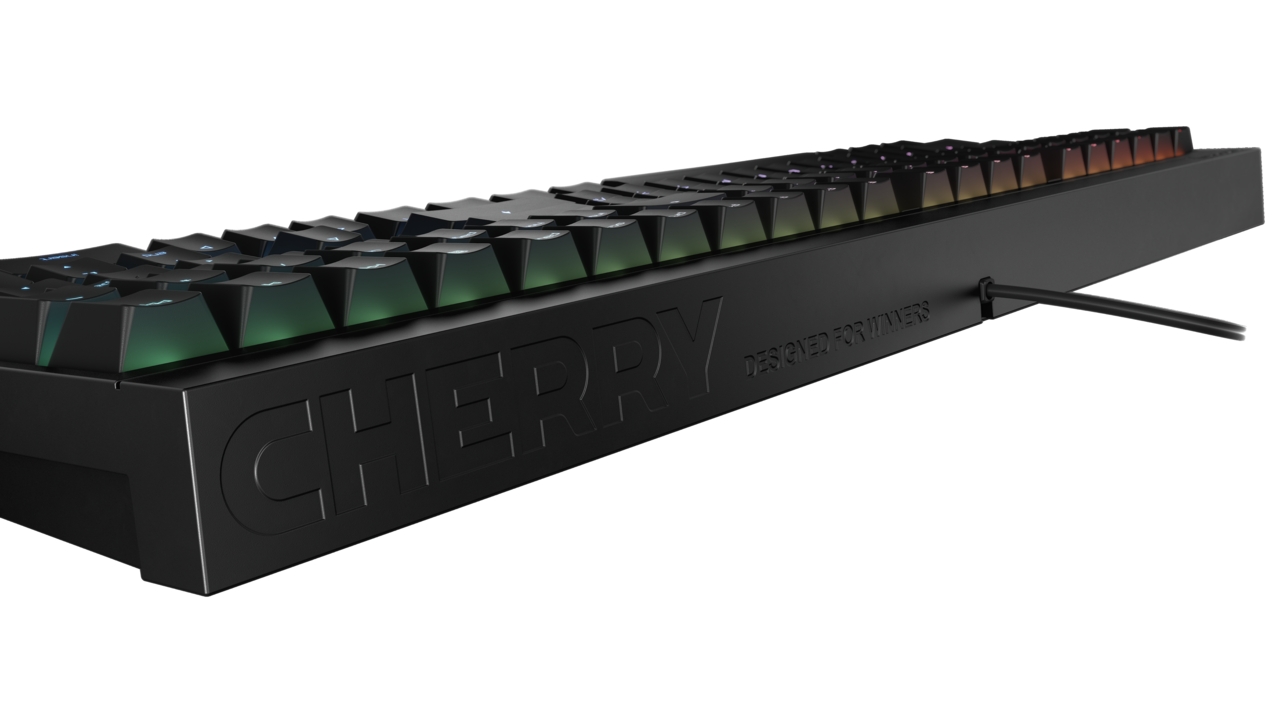 Cherry MX 2.0S RGB Gaming Keyboard (Black) MX Red Switch