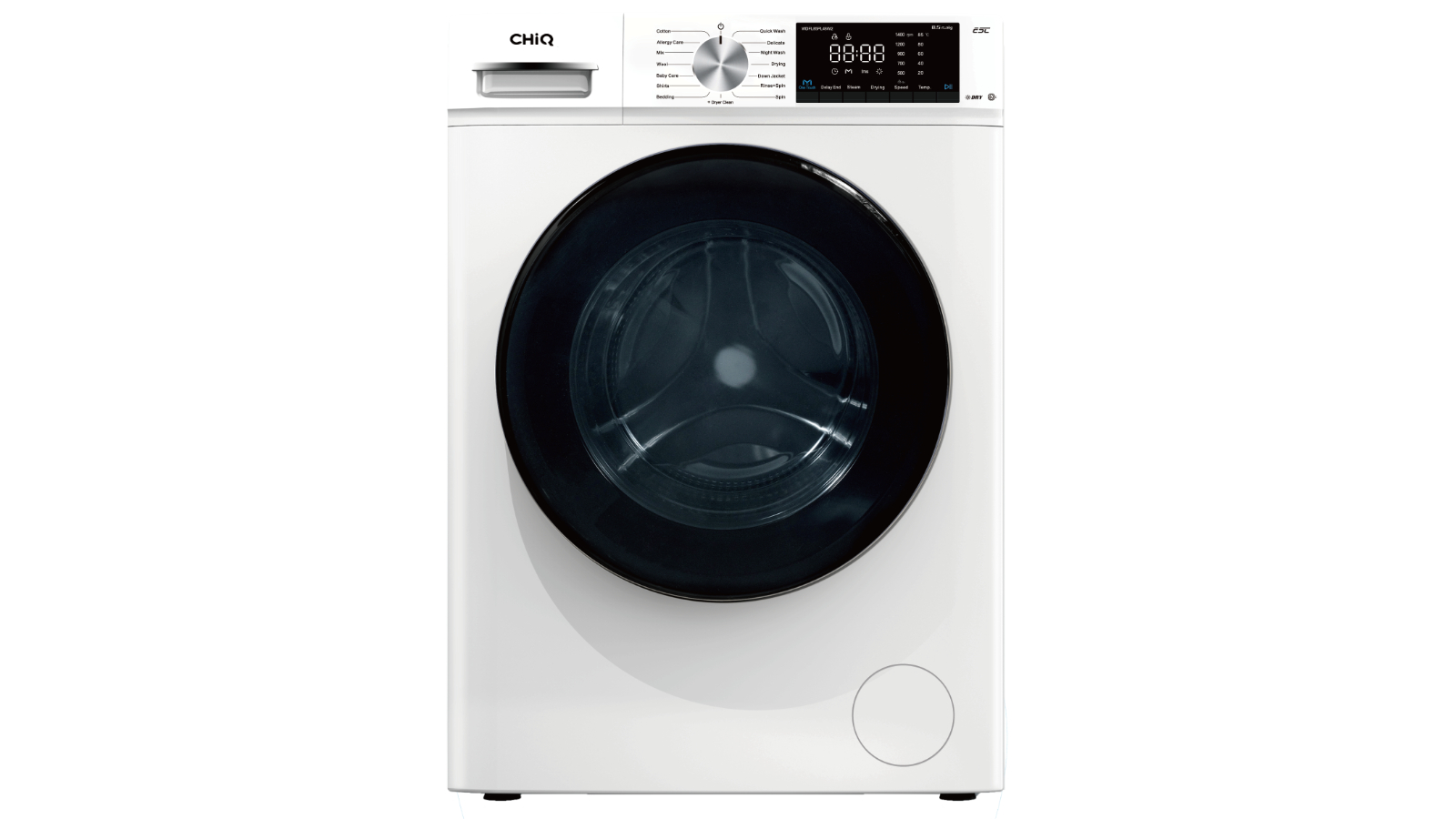 CHiQ WDFL85PL48W2 8.5kg/5kg Front Load Washer Dryer Combo