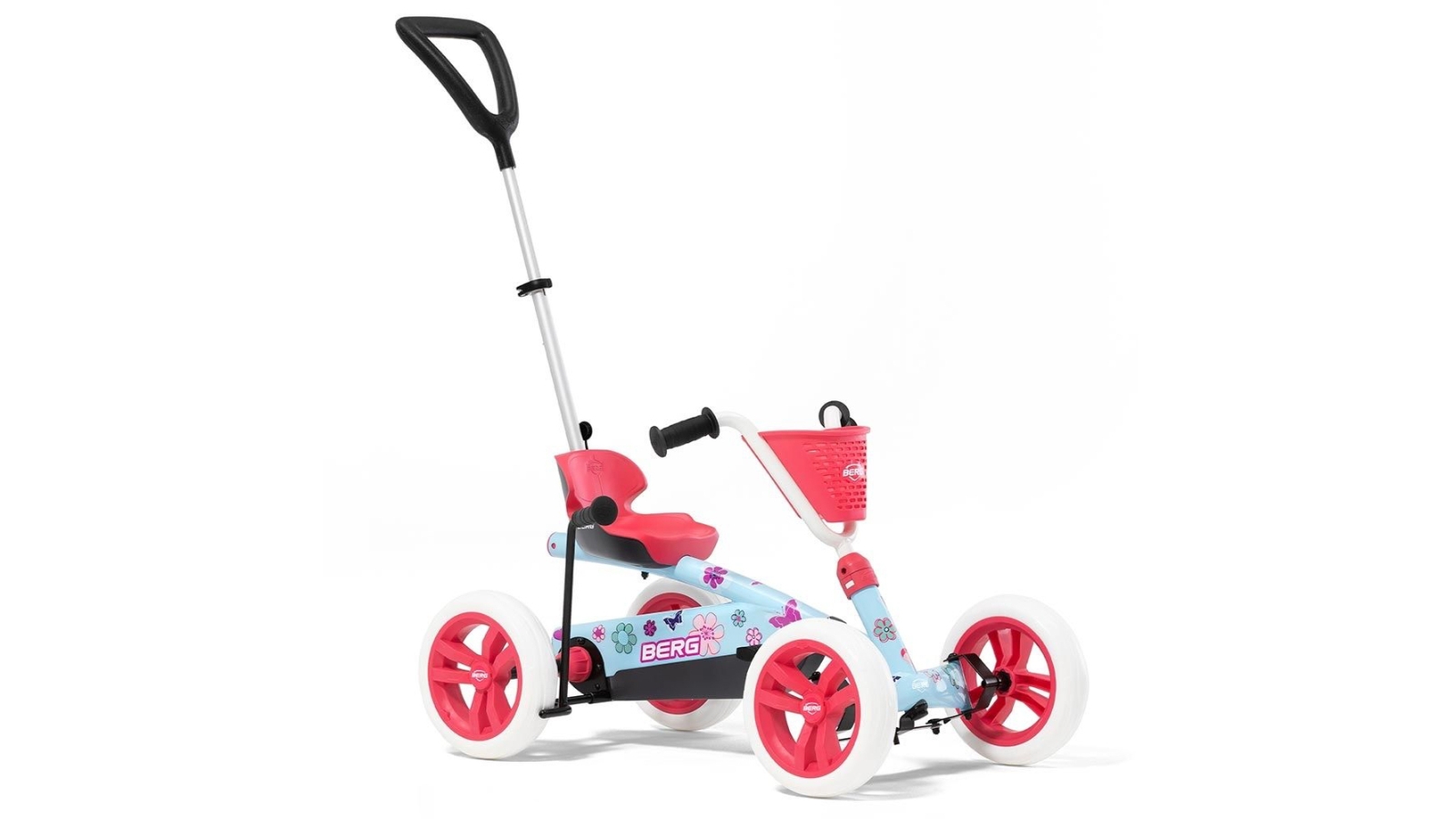 Berg Buzzy 2-in-1 Pedal Go-Kart Ride-On Car - Bloom | Yogee Toys