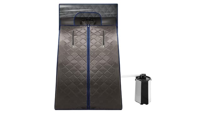 Portable Steam Sauna Therapeutic Home Sauna Full Body Spa Set With Steam Pot, Portable Chair & Remote Control