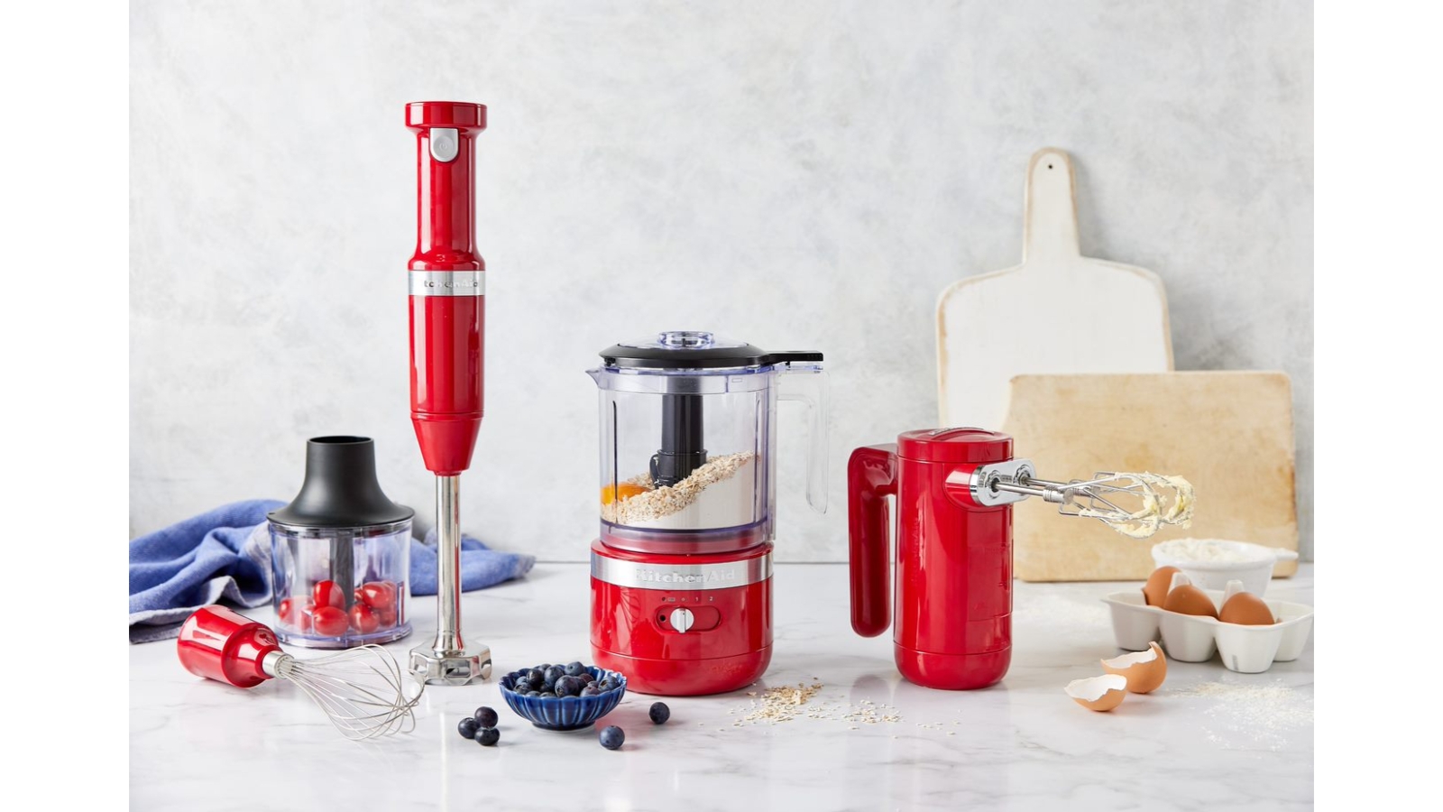 KitchenAid Cordless Hand Mixer - Empire Red
