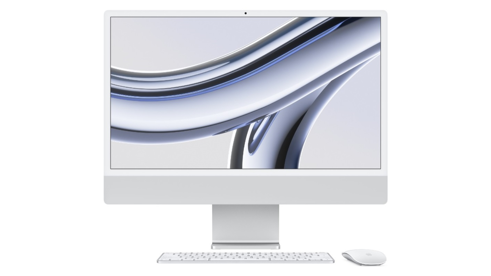 Apple iMac With Retina 4.5K Display 24-Inch, M3 Chip 10-core Gpu 256GB (Silver)[2023]