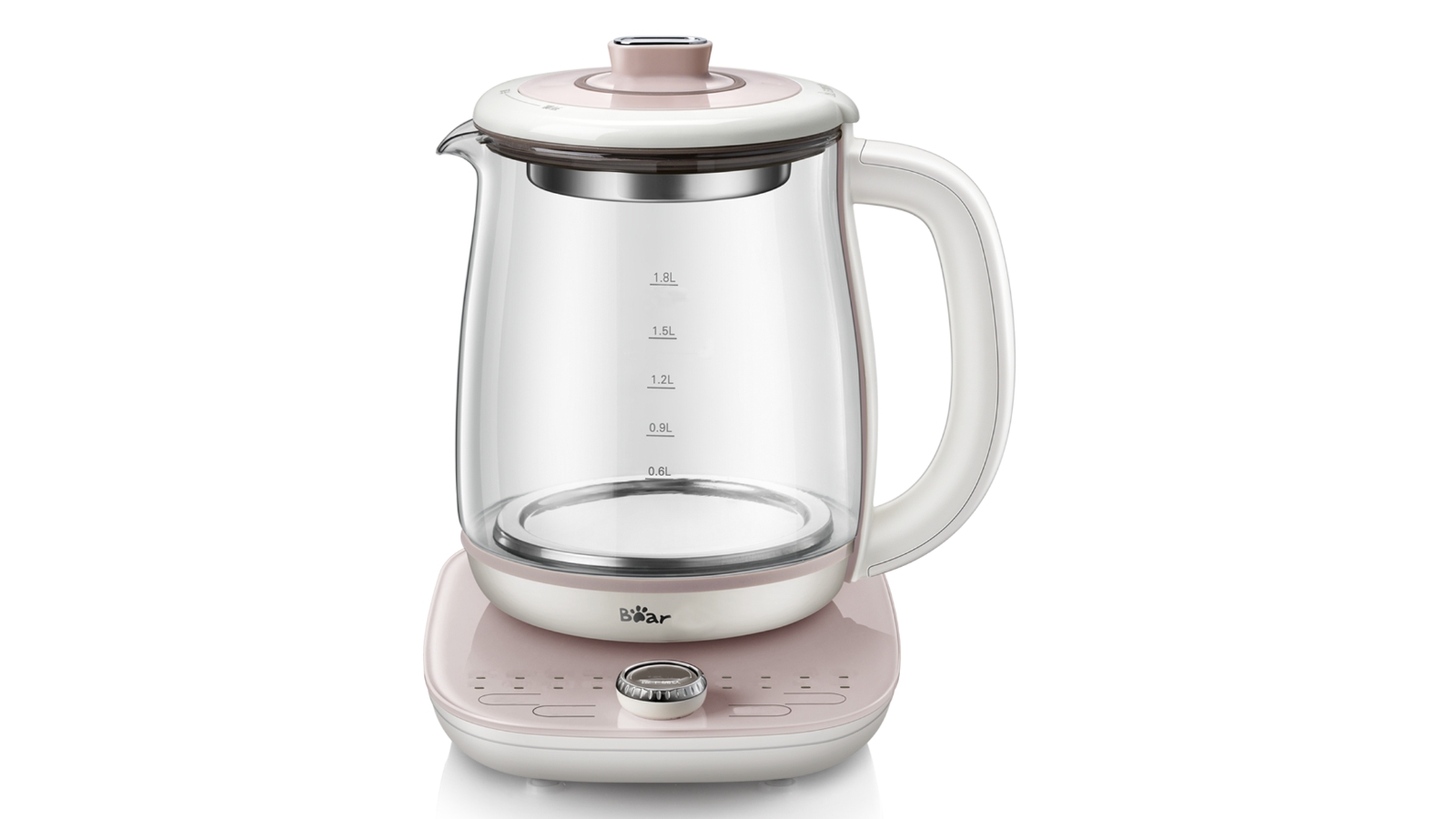 Bear Tea Glass Kettle Health Pot 1.8L