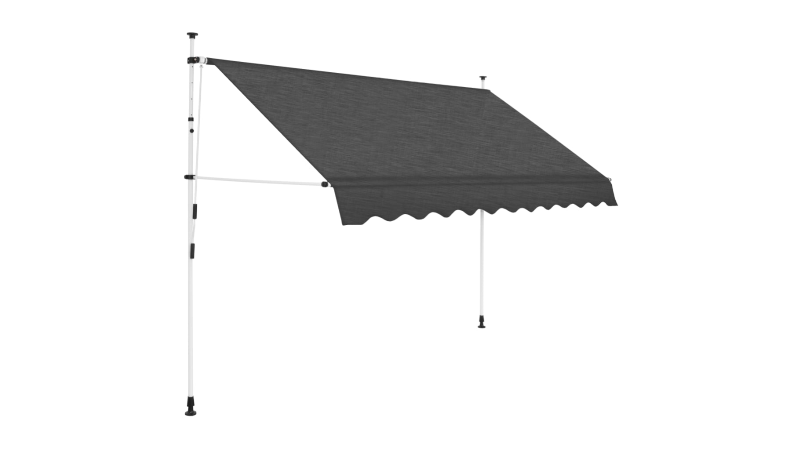 Manual Retractable Awning 250 cm Anthracite