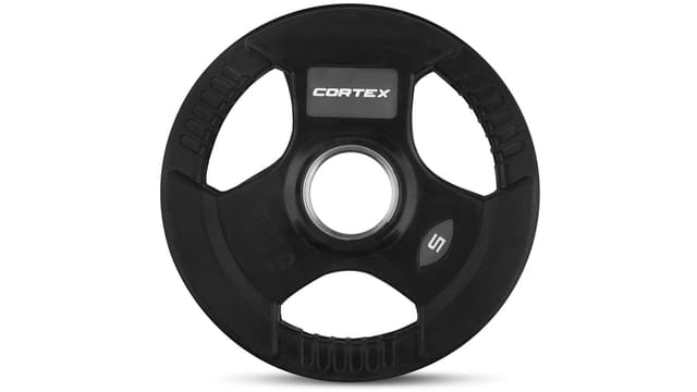 Cortex - Tri-Grip Olympic Plates - 50mm Pair - 5kg