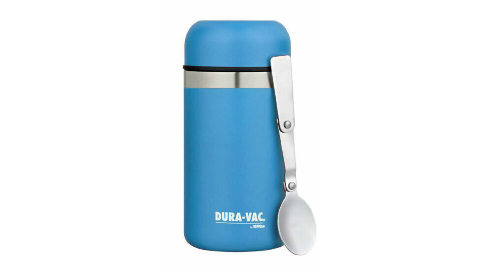 Thermos 500ml Dura-Vac Vacuum Insulated Food Jar w/ Spoon Blue