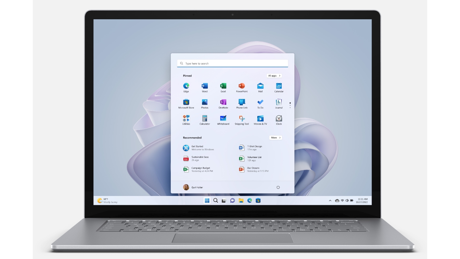 Microsoft Surface Laptop 5 15" i7 256GB/8GB (Platinum)