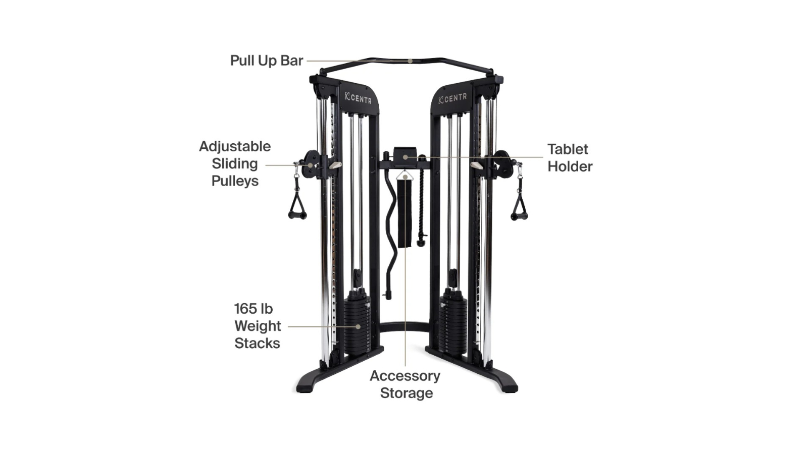 Centr 2 Home Gym Functional Trainer FTX3 | Bing Lee