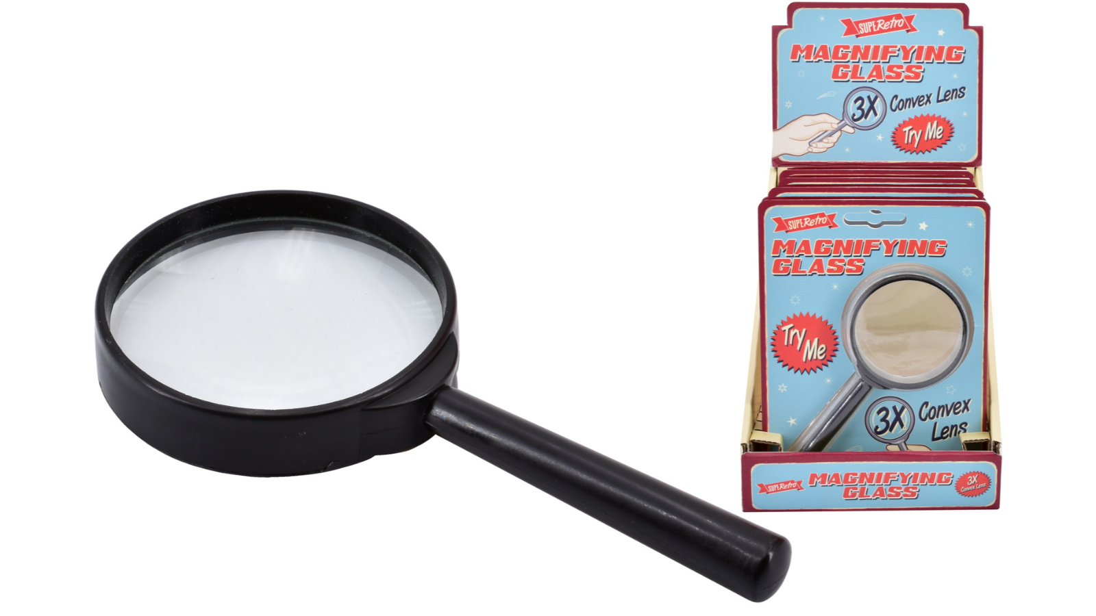 SupeRetro Retro Magnifying Glass