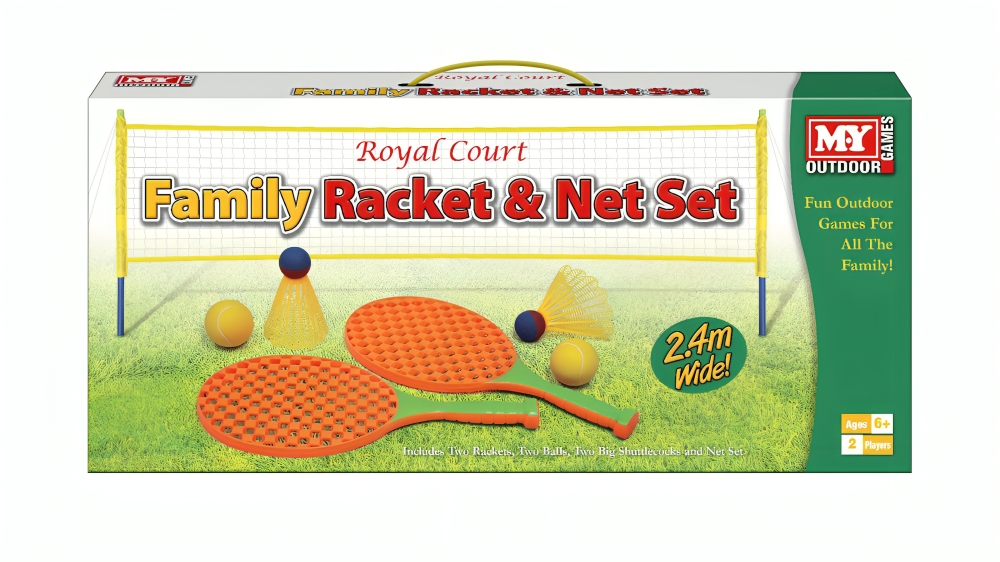 M.Y Family Racket & Net Set Game
